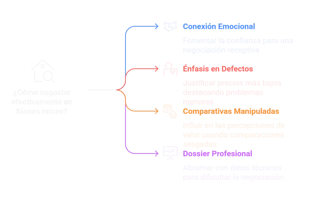 Las 6 técnicas más comunes que usan los agentes para bajar precios
