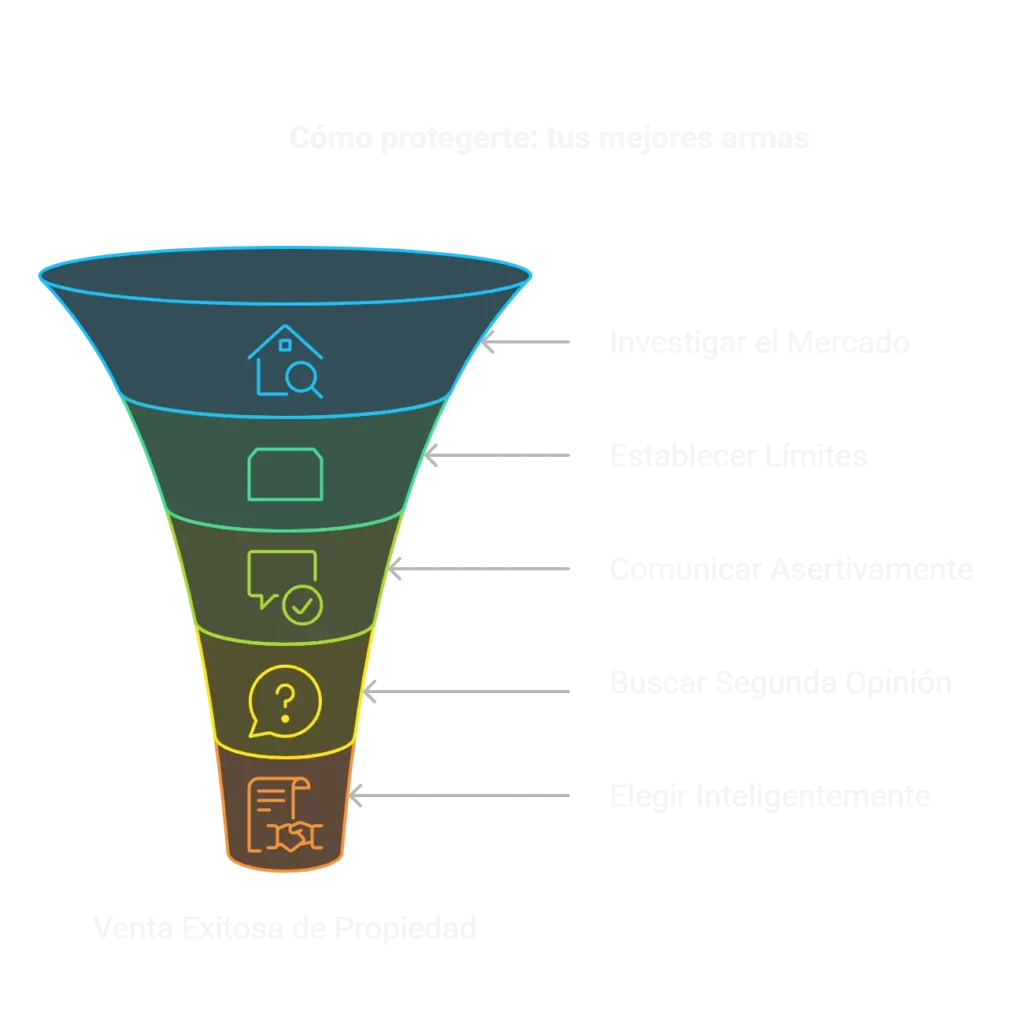 Cómo protegerte de las tácticas de presión de los agentes